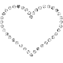 diamondglitterheart