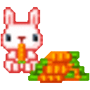 rabbitsnackingcarrots