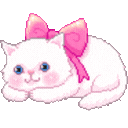 whitekittypinkbow